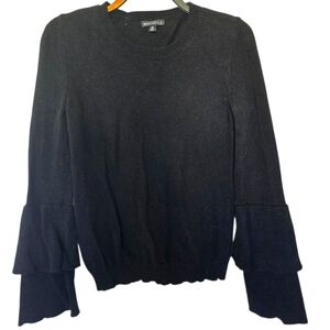 J. Crew Mercantile Wool Blend Black Sweater Size Xs